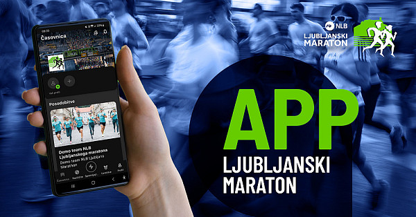 Take advantage of the VW mobile app of the Ljubljana Marathon