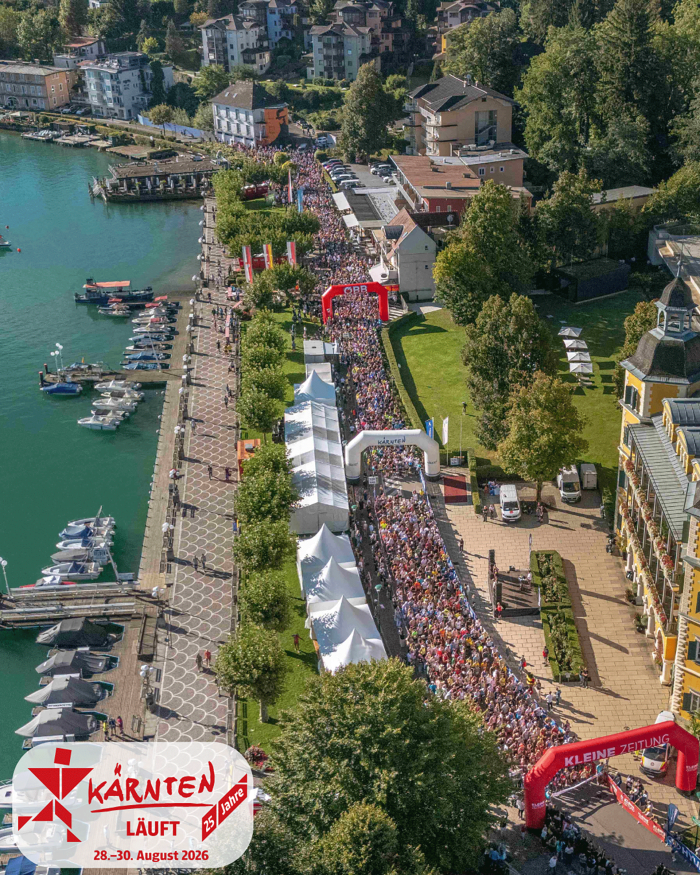 Kärnten läuft 2026 (Koroški tek) – 25 let polmaratona ob Vrbskem jezeru